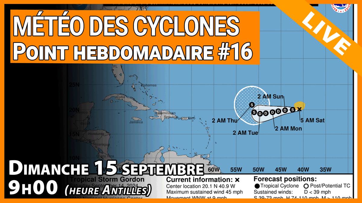meteo_tropicale's tweet photo. Malgré l'agitation cyclonique en Atlantique cette semaine, l'arc antillais et la plupart des îles de la Caraïbe sont restées à l'écart des impacts. Qu'en sera t-il pour la semaine prochaine ?

On va voir ce qu'il en est dans ce LIVE !

#Martinique #Guadeloupe #SXM #SBH 

https://t.co/dKXxvxWpK0