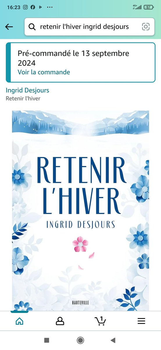 AudreyTuco's tweet photo. Un peu de pub #livre pour une belle amie @IDesjours 
A pré-commander , à lire , à offrir 
Via @amazon https://t.co/HocaNEytQL