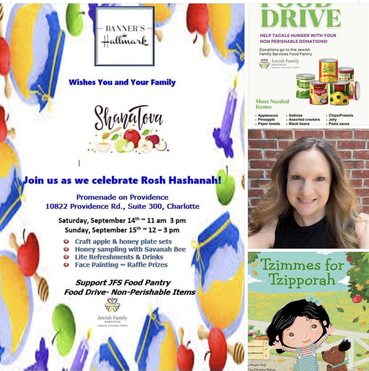 Megan Hoyt (@meganhoytwrites) on Twitter photo If you’re in the Charlotte, NC, area, come see us this weekend! Book reading at 2 pm — signed books can be ordered at <a href="/ParkRoadBooks/">Park Road Books</a> !! <a href="/EastWestLit/">East West Literary</a> <a href="/behrmanhouse/">Behrman House</a> <a href="/PBPlayground/">Picture Book Playground</a> @SteamTeamBooks #RoshHashanah #picturebooks #Foodie If you’re in the Charlotte, NC, area, come see us this weekend! Book reading at 2 pm — signed books can be ordered at <a href="/ParkRoadBooks/">Park Road Books</a> !! <a href="/EastWestLit/">East West Literary</a> <a href="/behrmanhouse/">Behrman House</a> <a href="/PBPlayground/">Picture Book Playground</a> @SteamTeamBooks #RoshHashanah #picturebooks #Foodie