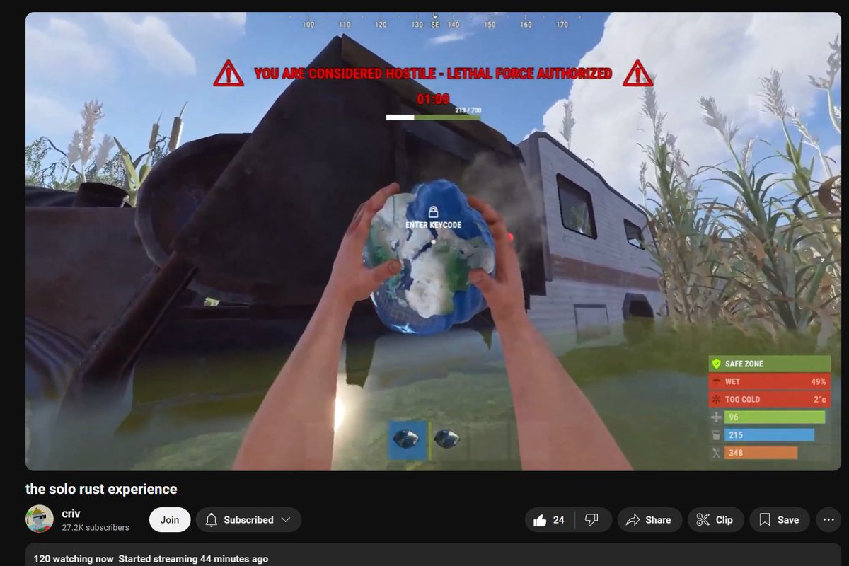 SF_scottE's tweet image. now THIS is rust content