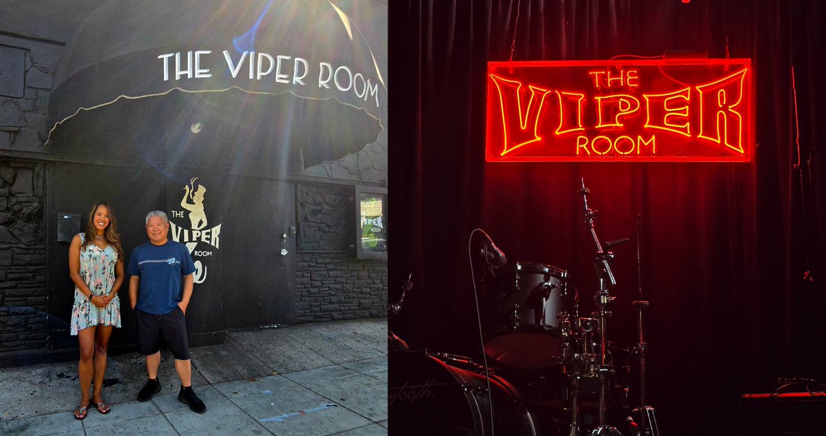 We came to watch some bands perform in this iconic, but infamous venue on the Sunset Strip in Hollywood! But no matter where we go, our abilities draw the paranormal to us, invited or not! The venue has dark energy. Many celebrities overdosed here and one died. #viperroom