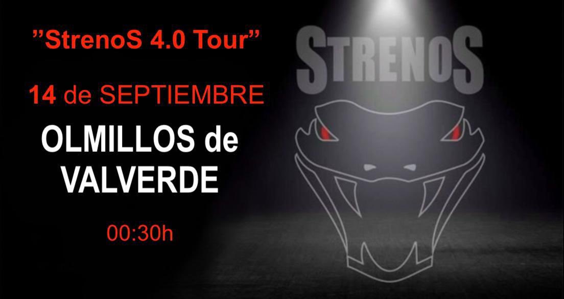 HOY el mejor rock en 𝐎𝐥𝐦𝐢𝐥𝐥𝐨𝐬 𝐝𝐞 𝐕𝐚𝐥𝐯𝐞𝐫𝐝𝐞🔥

Es nuestra única fecha en Zamora para el 2024, así que te esperamos esta noche. Pasaremos lista 👀

Let’s goooo!🐍

#strenosrockband #strenos40 #rock #concierto #musicarock #fyp #españa #zamora #olmillosdevalverde