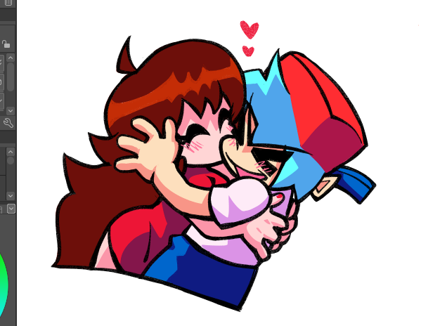 the update makes me wanna draw them again
#FNF