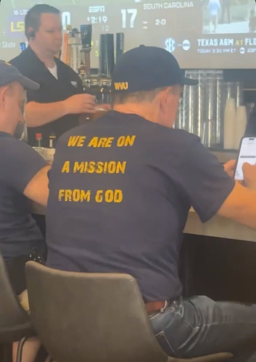 WVUBarstool's tweet photo. Shirt of the day https://t.co/iAeGjfoZkx