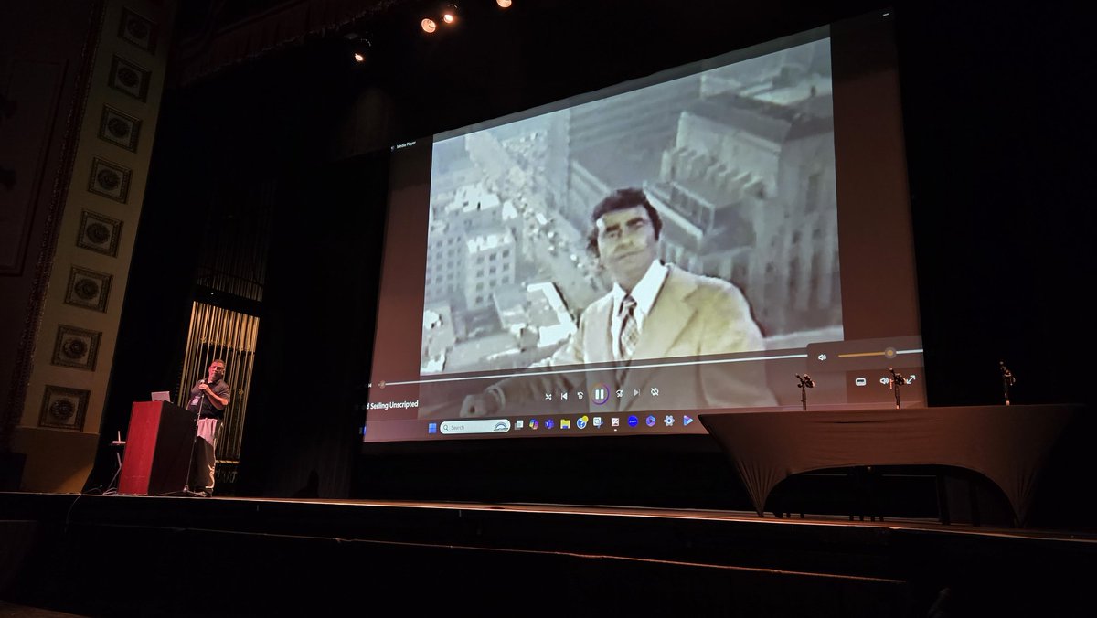 RodSerlingFndtn's tweet photo. Presenter Tony Albarella! https://t.co/9emtmkr0pd