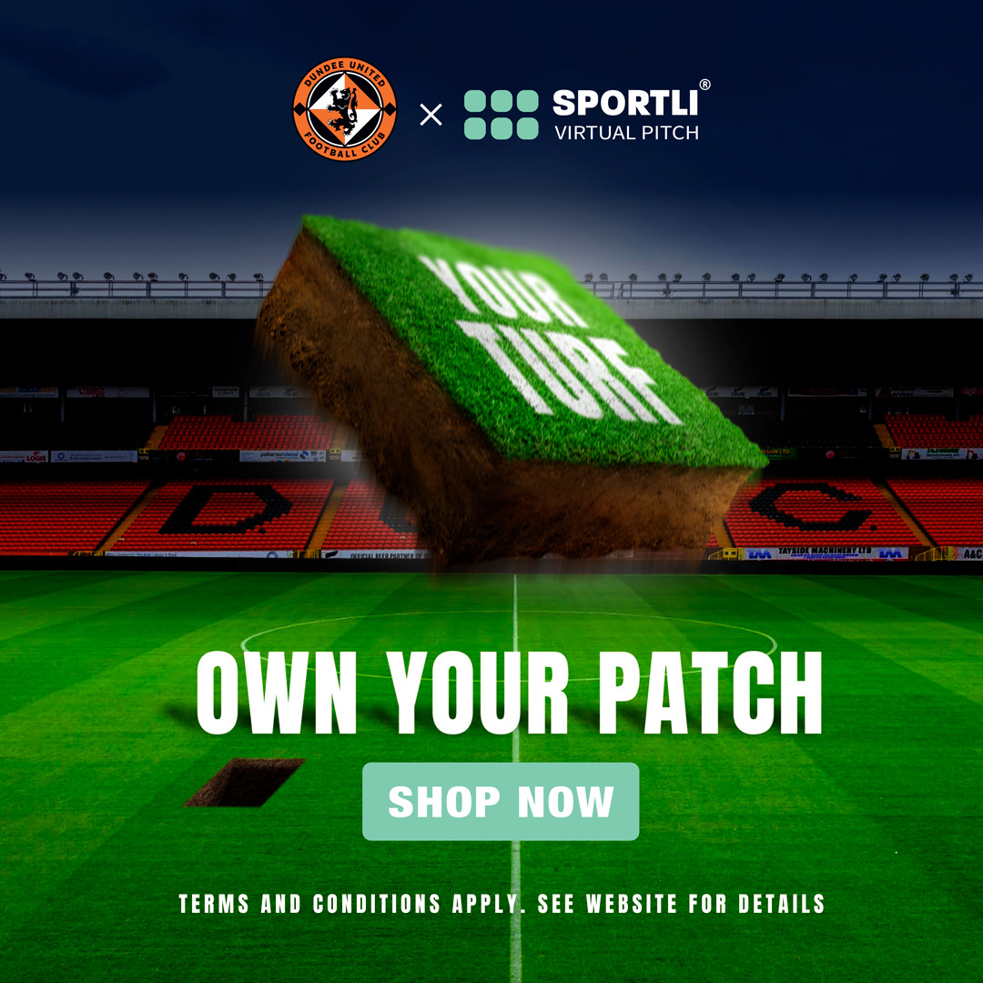 Sportliofficial's tweet photo. 🚨 It’s time, Dundee United fans! 🚨 You can now own a virtual square of the iconic Tannadice pitch! Get your very own piece of history, complete with a personalized digital certificate and the option for an official framed version. 🏟️🧡

👉 https://t.co/DOGYnjgVqG 👈 https://t.co/F96qKq9s7A