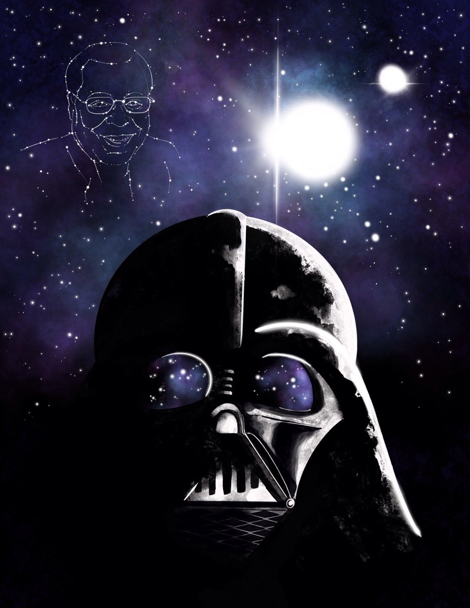 twodeeweaver's tweet photo. Returning To The Stars — thank you #JamesEarlJones for everything 🖤 you will be missed

#DarthVader #vader #starwars #digitalart #illustration #RIPJamesEarlJones https://t.co/ocgICJ3wZo