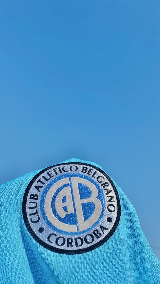 el cielo más celeste que nunca, 
hoy juega belgrano!
