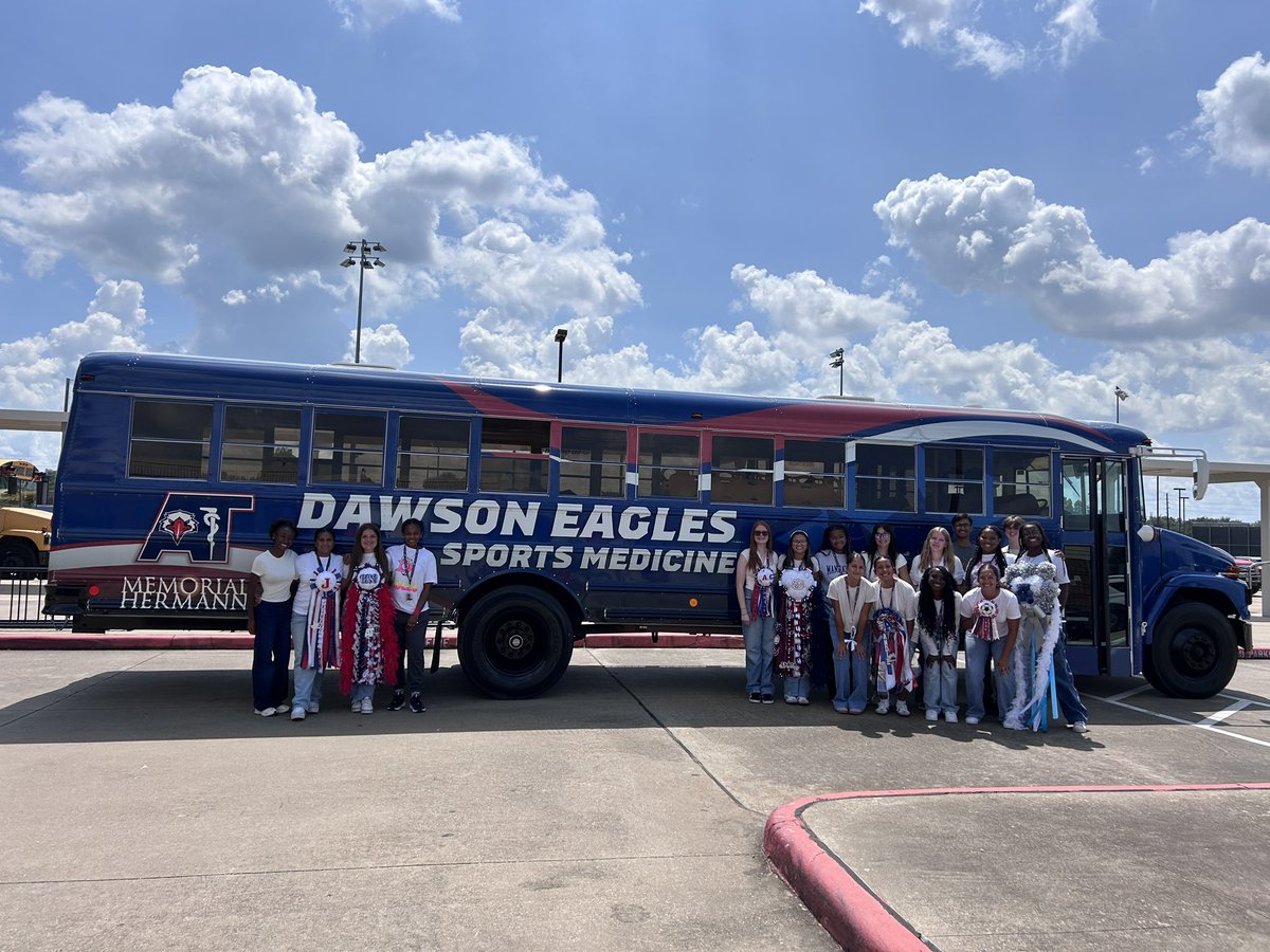 DHS Sports Medicine (@dhs_at) on Twitter photo #HOCO24 at the Nest last night went great!
So proud of all the student athletic trainers who worked hard last night to keep our teams safe!
We even got to feature our newly wrapped #Eagle2 bus!
Congrats on the dubs last night <a href="/Dawsonvball/">Dawson Volleyball</a> & <a href="/DawsonEagleFB/">Dawson Football</a>
#FAMILY #HOCO24 at the Nest last night went great!
So proud of all the student athletic trainers who worked hard last night to keep our teams safe!
We even got to feature our newly wrapped #Eagle2 bus!
Congrats on the dubs last night <a href="/Dawsonvball/">Dawson Volleyball</a> & <a href="/DawsonEagleFB/">Dawson Football</a>
#FAMILY