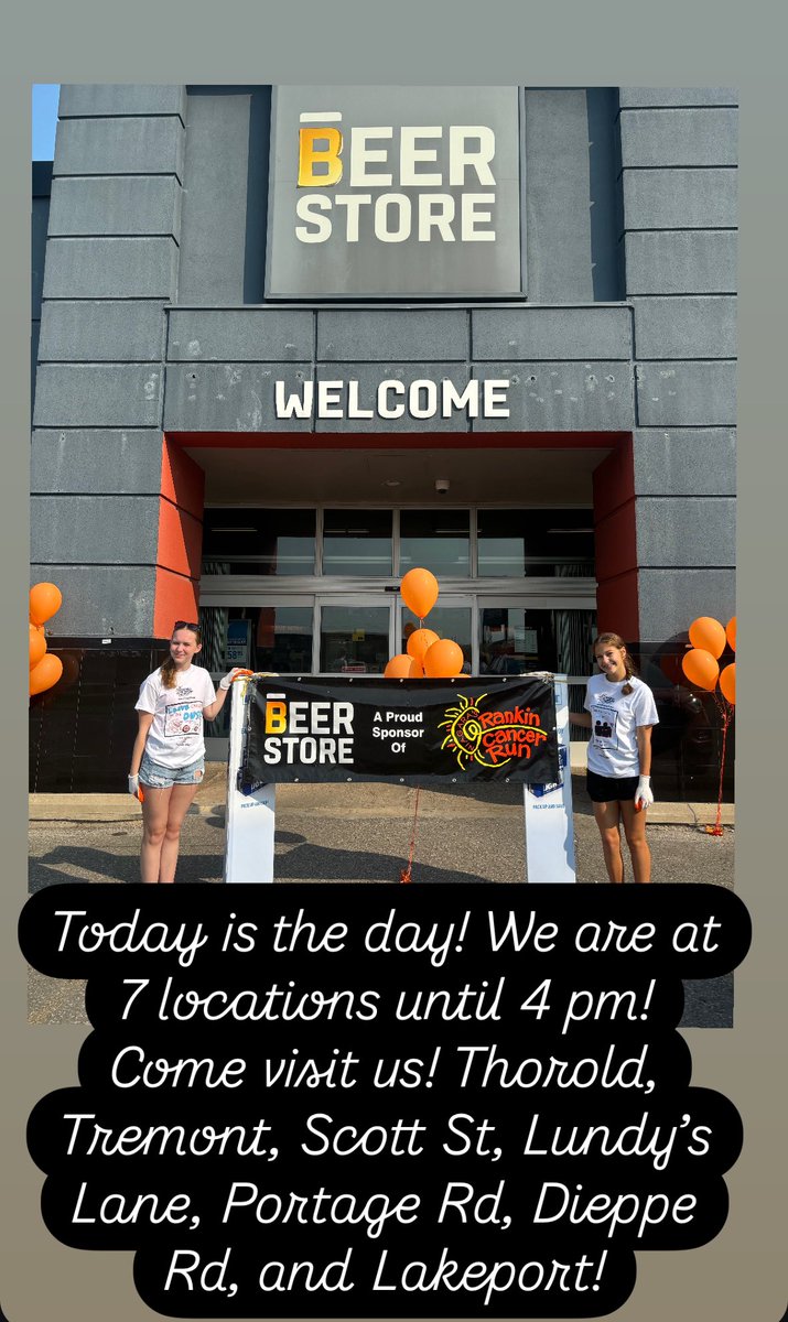 Rankin Cancer Run (@rankincancerrun) on Twitter photo Bottle Drive today! Come visit us! Bottle Drive today! Come visit us!