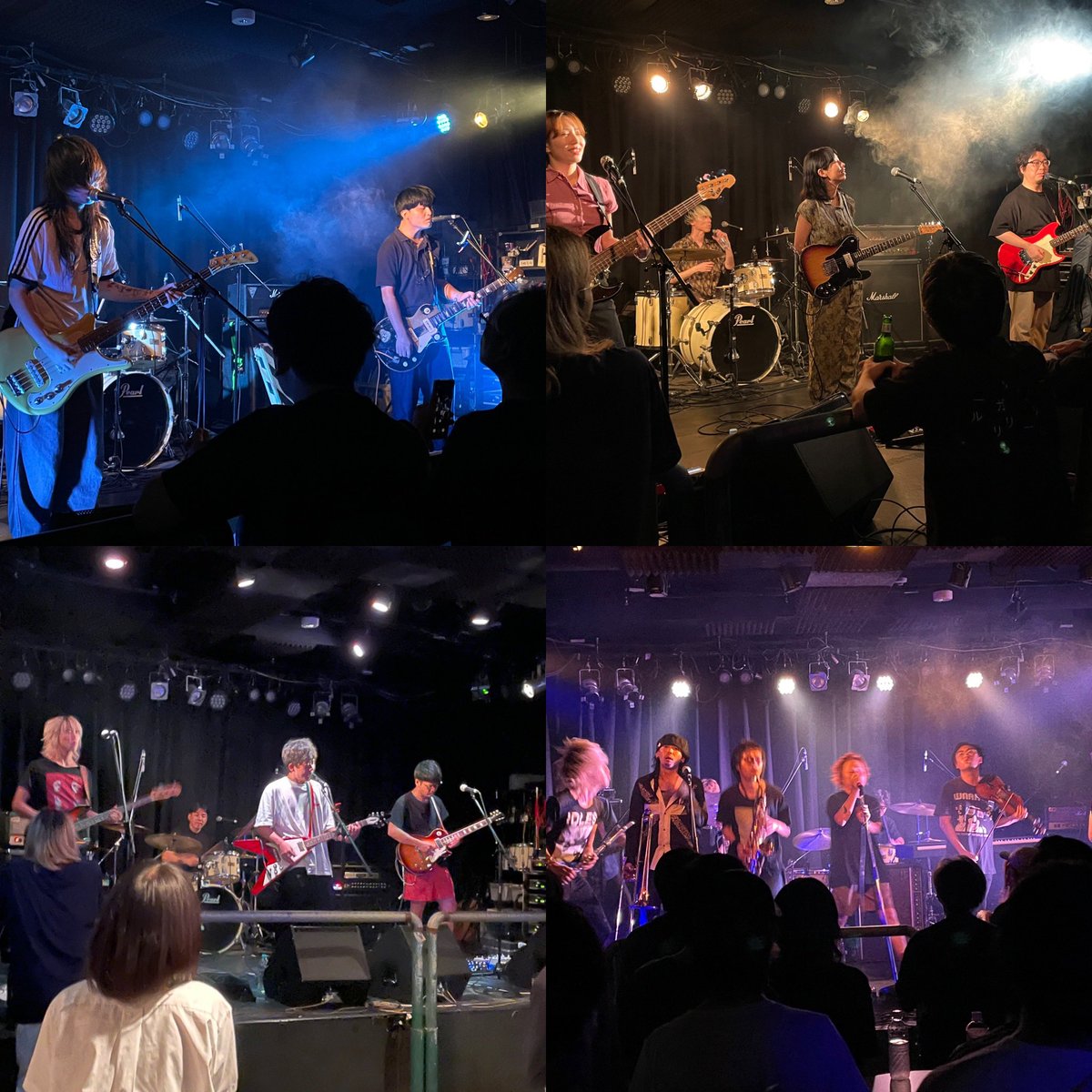Shout1119's tweet photo. 今夜はGROWRYに
thePARTYSのレコ発ライブへ🎤🎸🤗
楽しいイベントやった🤗

＃thePARTYS
#171
#鉄火
#ULTRACUB
#NoFun https://t.co/n5rGu1D0QL