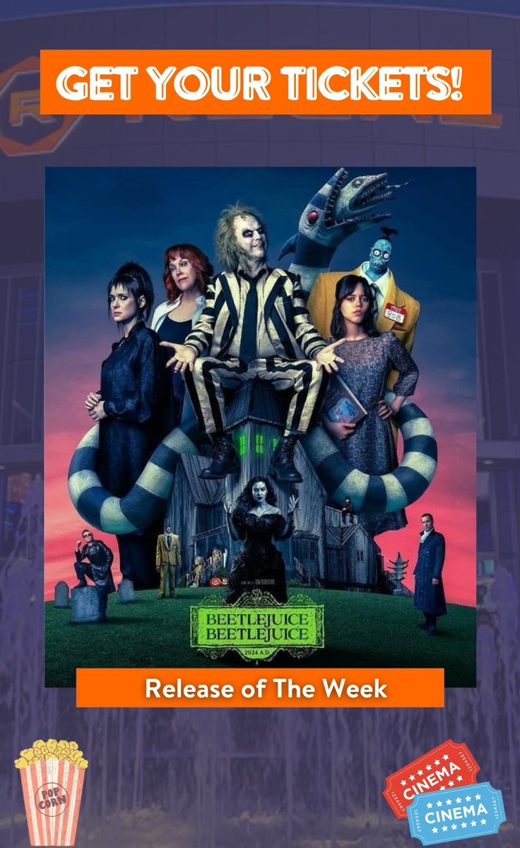 Head to the movies  and support TCSAF! 25% of each Regal Movie Ticket Bundle sold through our campaign goes back to our cause.  Purchase your bundle (includes 2x tickets)  redeem the codes for the movie and screening of your choice 🎟️🍿🎬 Get yours here: groupraise.com/oc/47617