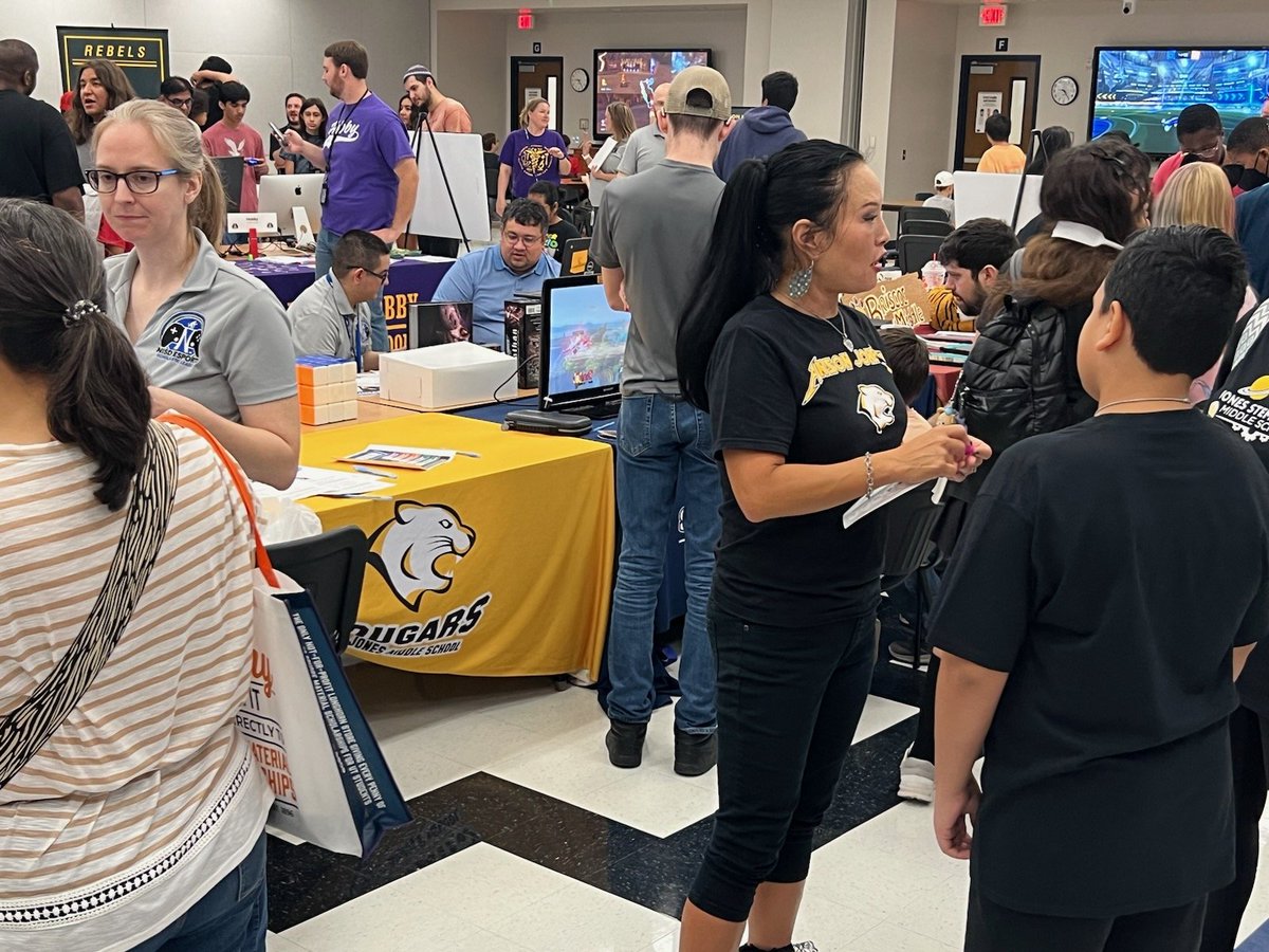 Jones Middle School (@nisdjones) on Twitter photo Today's <a href="/nisdesports/">NISD Esports</a> kickoff was a huge success! We're all very excited about this season of e-sports! <a href="/NISDJones/">Jones Middle School</a> <a href="/NISDJonesSTEM/">Anson Jones Magnet School</a> Today's <a href="/nisdesports/">NISD Esports</a> kickoff was a huge success! We're all very excited about this season of e-sports! <a href="/NISDJones/">Jones Middle School</a> <a href="/NISDJonesSTEM/">Anson Jones Magnet School</a>