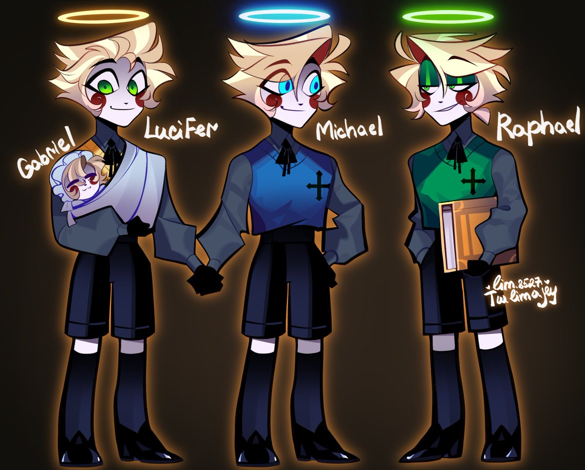 The Morningstar family
#HazbinHotel #HazbinHoteFanart