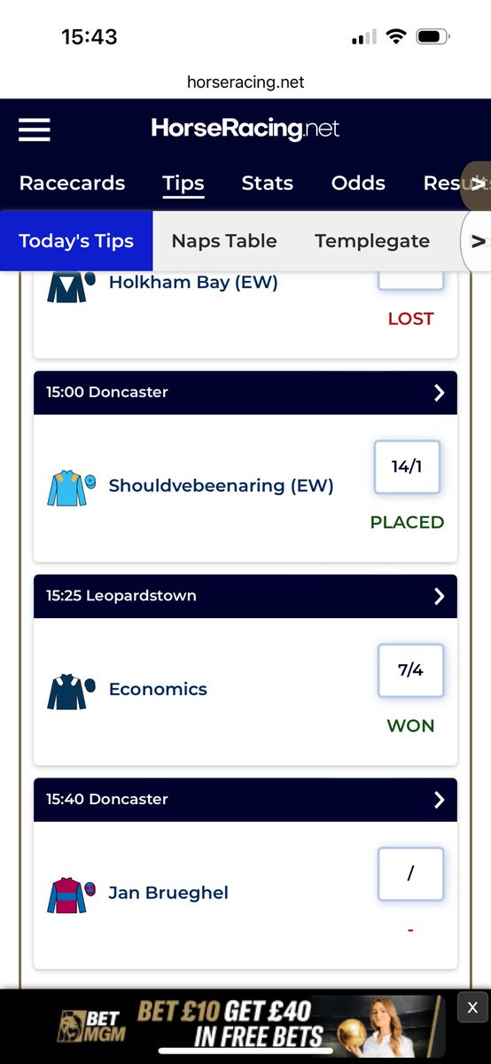 BillyGrimshaw's tweet image. Good to get the quick fire Group 1 double up #BrokenClock