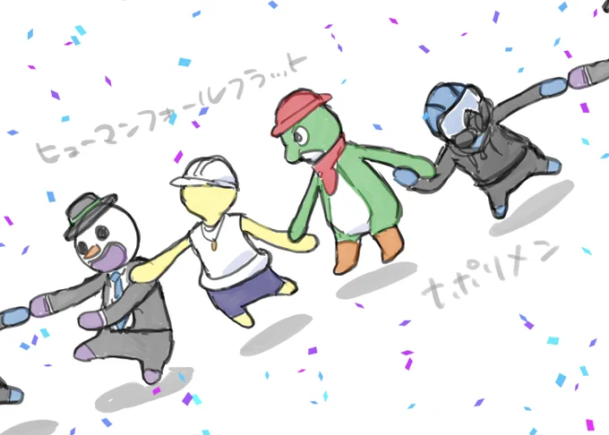 ニコ動時代のなぽりのHFFの絵もあった こないだの配信沁みましたね マイクラ配信も好き 