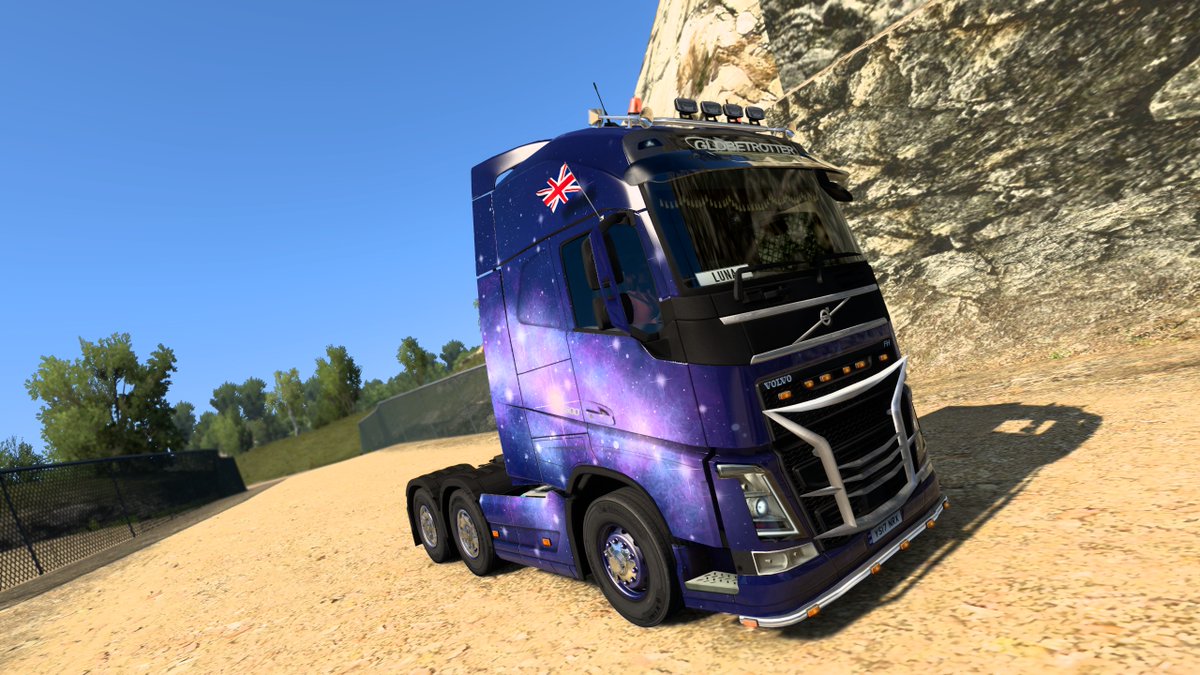 dragonightflyer's tweet photo. I've made my first custom livery for #ETS2 for the Volvo FH16 2012. It looks so good!!
#trucks #volvo #livery #customlivery #gaming #screenshots #art #artwork #artshare #space #galaxy https://t.co/l4s2PJUdZS