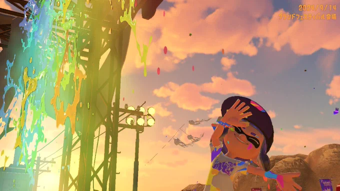 綺麗!! #スプラトゥーン3グランドフェス