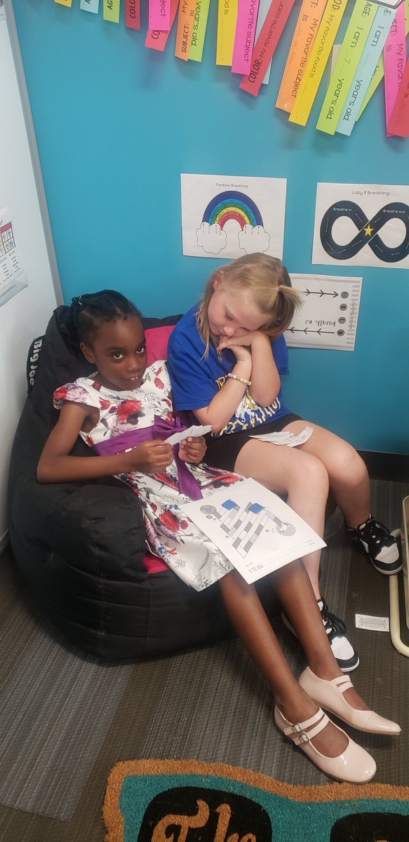 PREPRIDE's tweet image. Second-grade students enjoyed playing a game to practice spelling words.