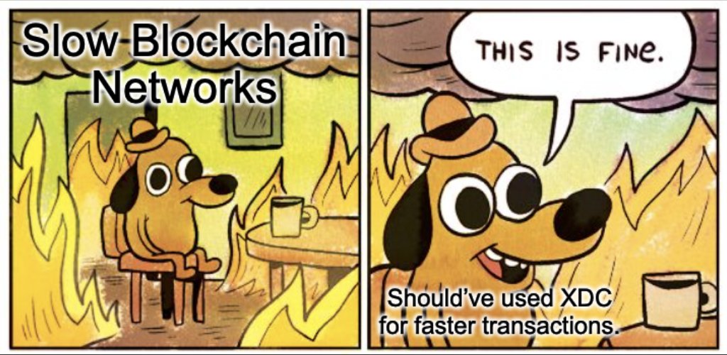 XDCryptoFrenzy's tweet photo. When slow #blockchain #networks are burning everything down, but #XDCNetwork would’ve saved the day with faster #transactions 🔥🐕

Don’t get burned—choose @XinFin_Official!

#XEmpire #Catizen #XRPHolders $CATE $ISLM #Blackrock #bitaxe #NFTs #HamsterKombat https://t.co/6HNYE38e5M