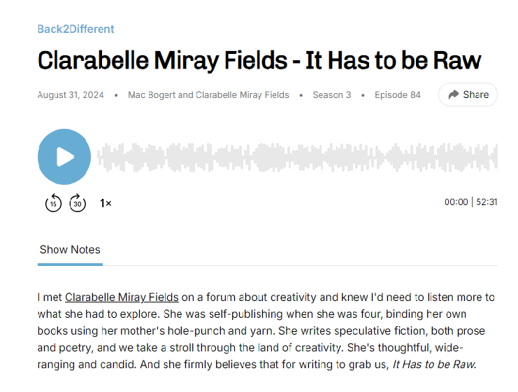 Clarabelle Miray Fields tweet media