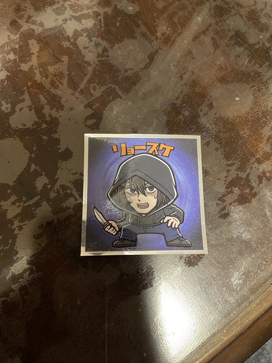 Genkai0715's tweet photo. 推しの子のビックリマンでアイ刺したやつでてきたの未だにおもろい https://t.co/3kAgByz4kb