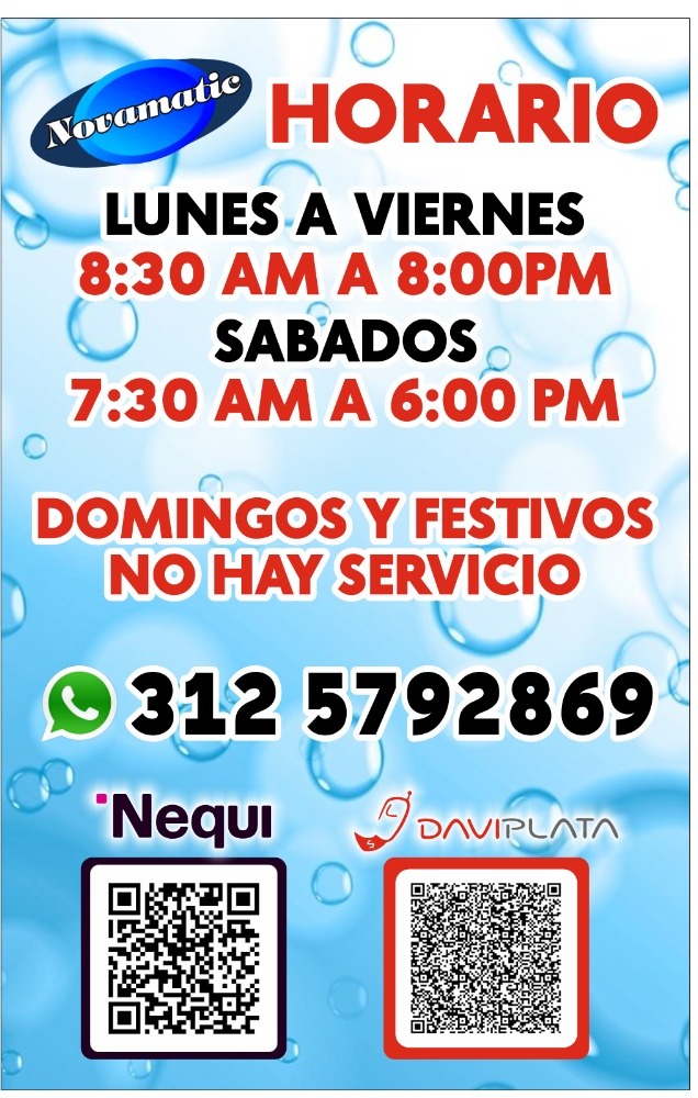 Lnovamatic's tweet photo. Recordamos nuestros horarios de atención https://t.co/1WQCFrUjBZ