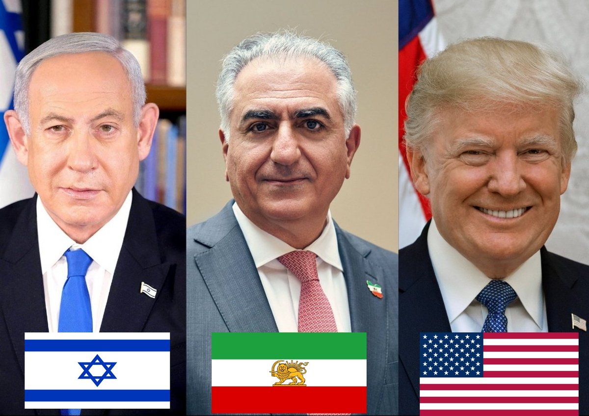 YaarGhadimi's tweet photo. @visegrad24 @PahlaviReza A strong America with Trump and a free Iran with His Majesty @PahlaviReza, would make the world a safer place to live.

#IraniansStandWithTrump🇺🇸
#LongLiveTheKing https://t.co/X8E7SphGap