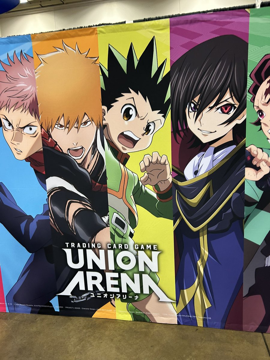 cameron_asher18's tweet photo. #BCGFest2024 #UNIONARENA https://t.co/jxDgObsI4c