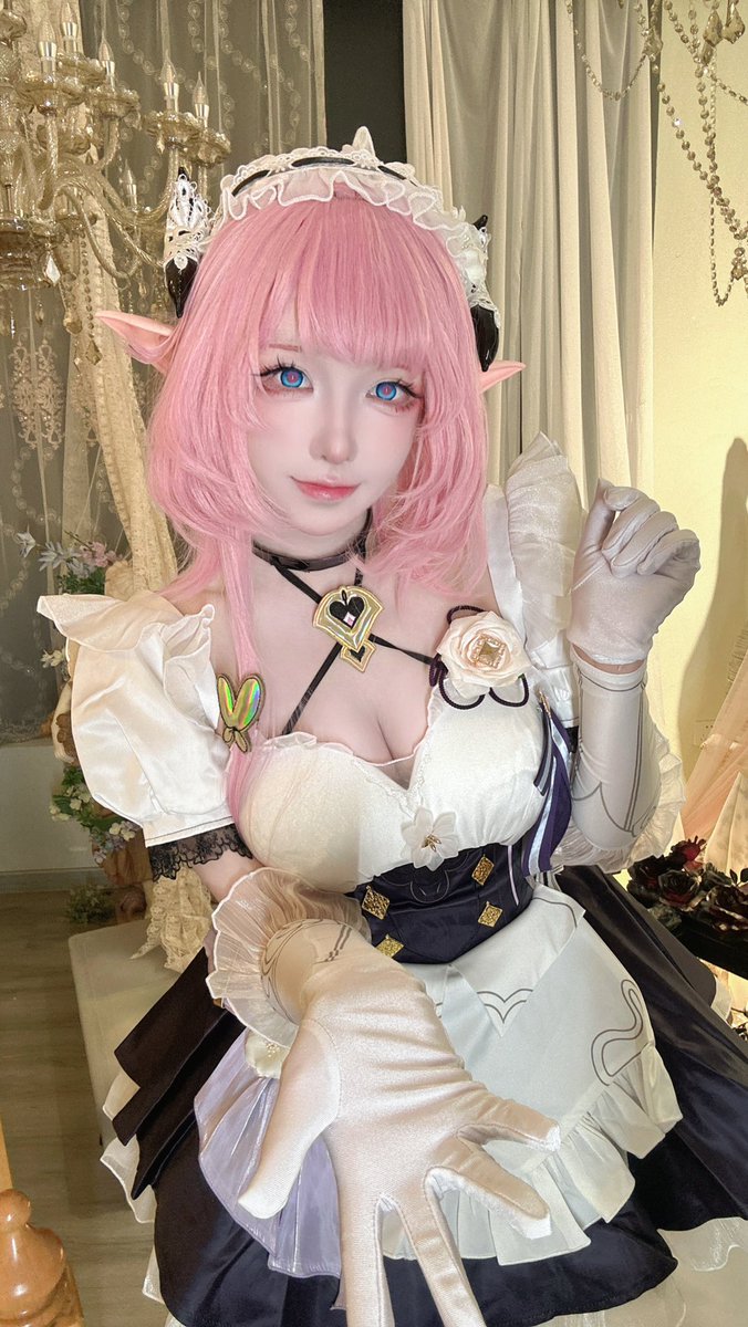 bizaiovo's tweet photo. #崩坏3
#崩壊3rd
#Honkai3
#爱莉希雅 #Elysia
#cosplay https://t.co/iXc1Y6Cs5a