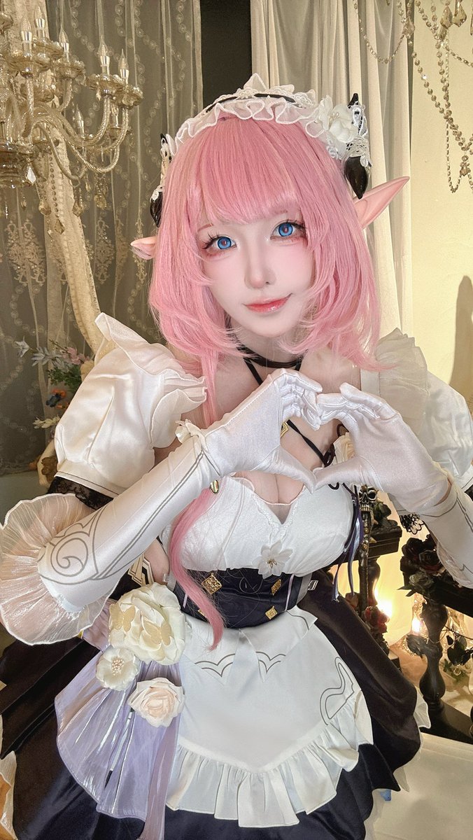 bizaiovo's tweet photo. #崩坏3
#崩壊3rd
#Honkai3
#爱莉希雅 #Elysia
#cosplay https://t.co/iXc1Y6Cs5a