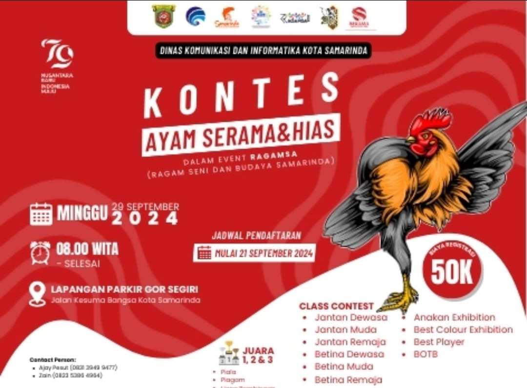 Event bagi Pecinta Ayam Hias dalam Festival Ragamsa 2024