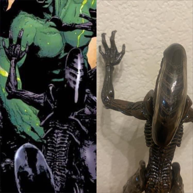 Engineer_LV426's tweet photo. The NECA runner from AFE features heavily in this comic cover (more in comments too) 🤔 https://t.co/UraMgmp4yT