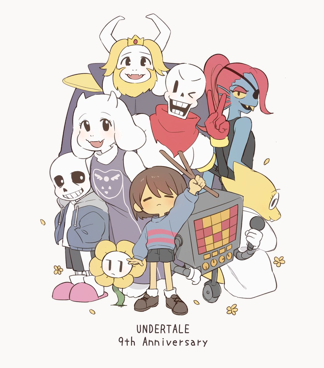 #Undertale9thanniversary 
#Undertale9周年