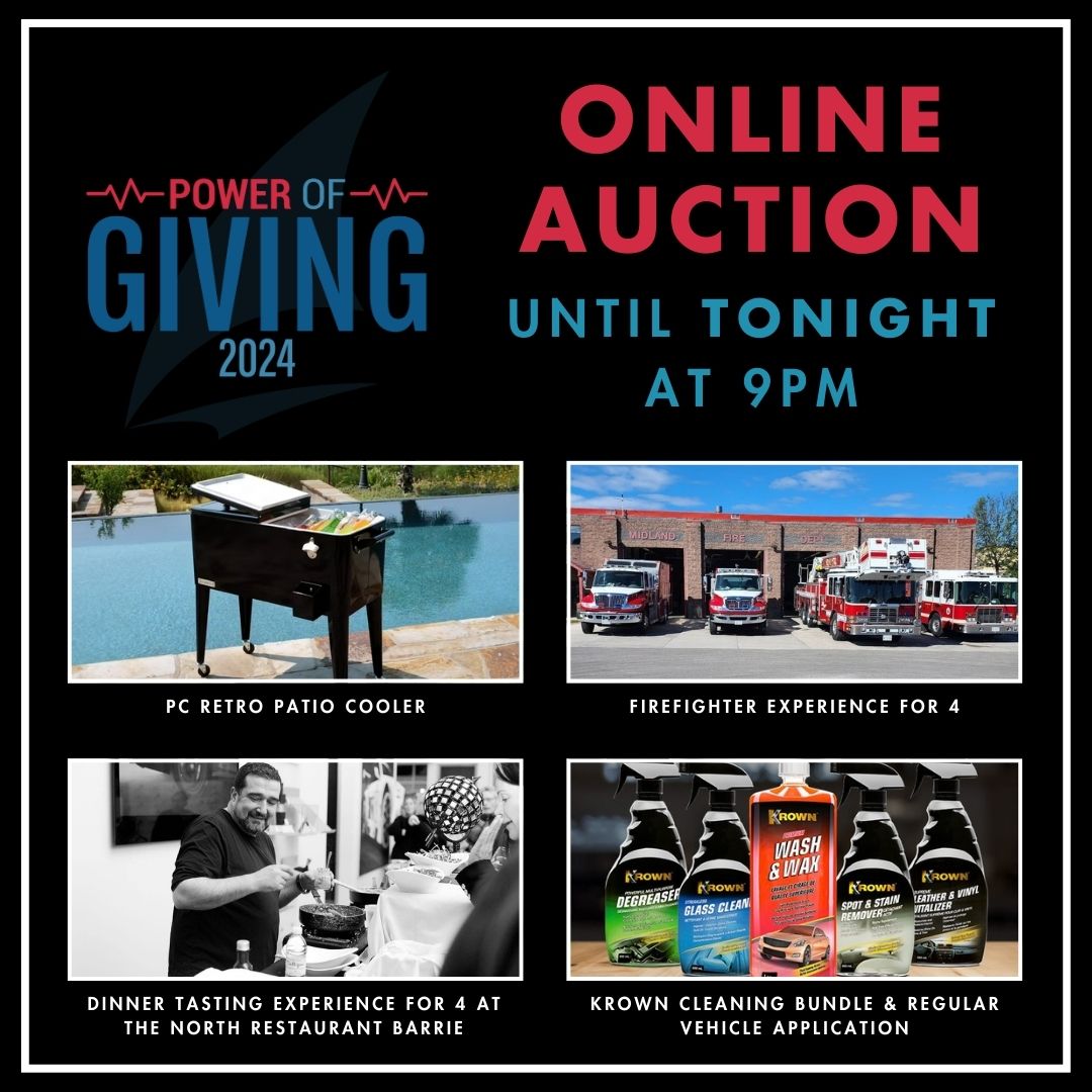 GBGHFoundation's tweet photo. The #PowerofGiving Online Auction closes TONIGHT at 9PM!

Get your bids in quick to win a wide range of items, from trips to art to experiences to gift cards!

Bid now: https://t.co/mjLTemt60U

#PowerofGiving #Give2GBGH #SupportGBGH #CommunityCares #OnlineAuction #GBayBags https://t.co/NAAsI2byp1