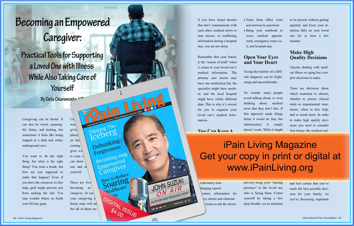 iPainOfficial's tweet photo. iPain Living Magazine Summer Edition! https://t.co/bgb6GrmNf4 - Check out this informative magazine on Chronic Pain, Rare Diseases, and Health topics! A great resource for the community! #Magazine #ChronicPain  #RareDisease #Health #iPain #TeamiPain #iPainLiving #Caregiver https://t.co/1oS3f9z026