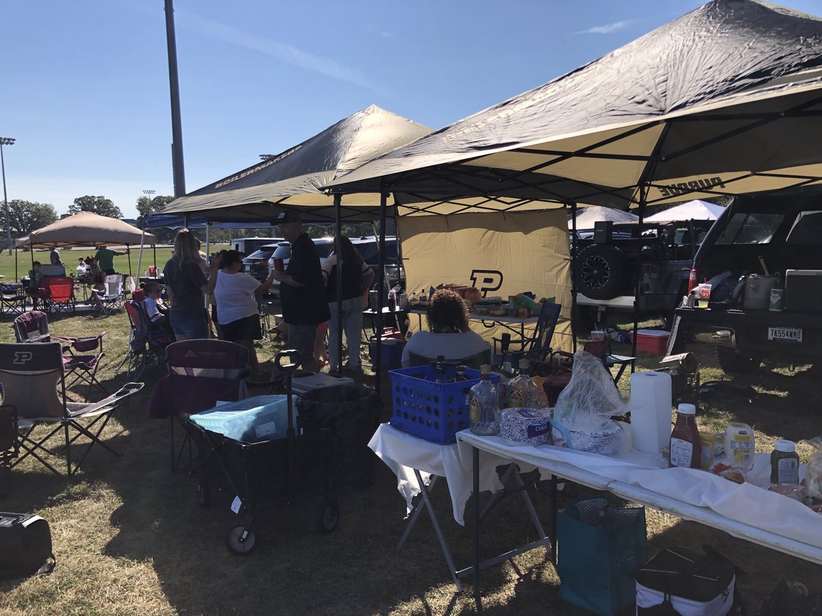 Tailgating at Purdue on a beautiful Saturday