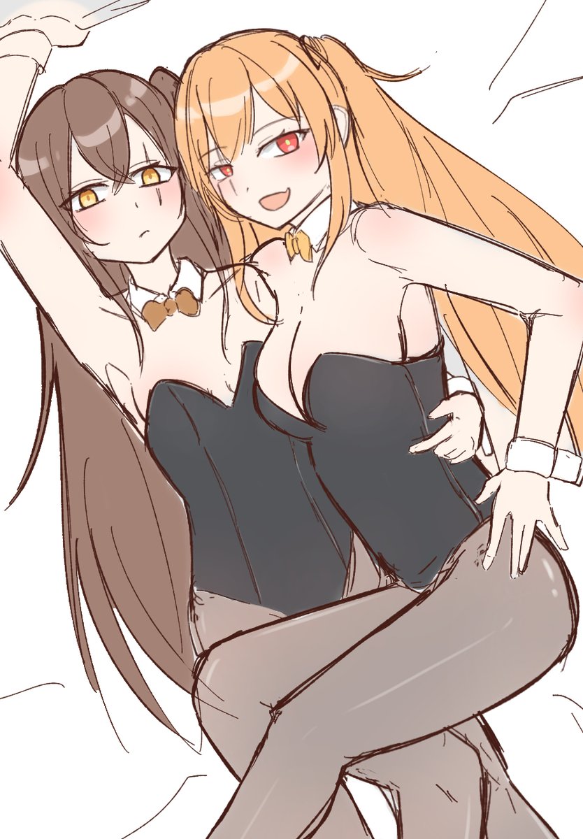 Reinainn's tweet photo. Both bunny win https://t.co/r2sOitId9B