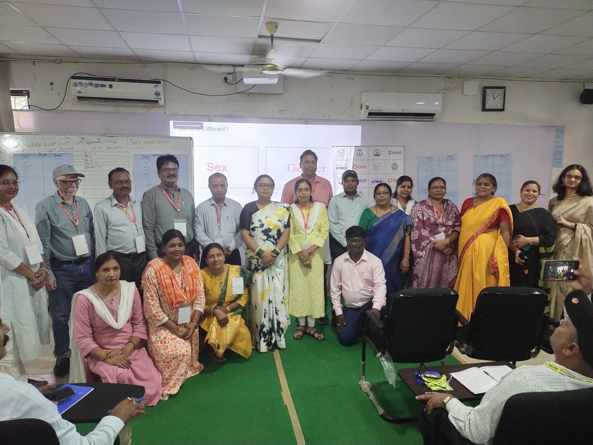 #GenderEquityAndEquality
3-Day Workshop(11-13 Sept '24)@JCERT. 24 Jharkhand Districts! #IAmAGenderChampion
Team Leaders:
Mr. Aditya Ranjan (IAS), Director JCERT
Ms. Sangeeta, Program In-Charge
Workshop highlights:
Gender Cell Formation
Gender-based studies
#JEPC #USAIDIPEL #ICRW"