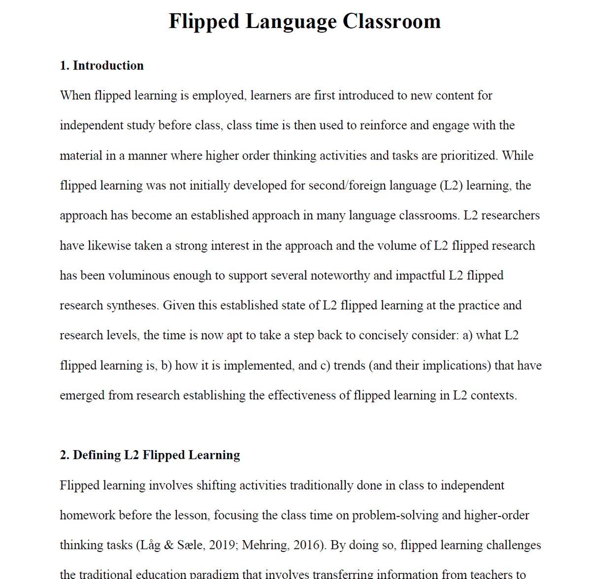 بحثنا الجديد حول التعلم المقلوب في فصل اللغة الإنجليزية، والذي سوف ينشر في "موسوعة اللغة واللغويات". 

لقراءة البحث:
researchgate.net/publication/38…
#البحث_العلمي