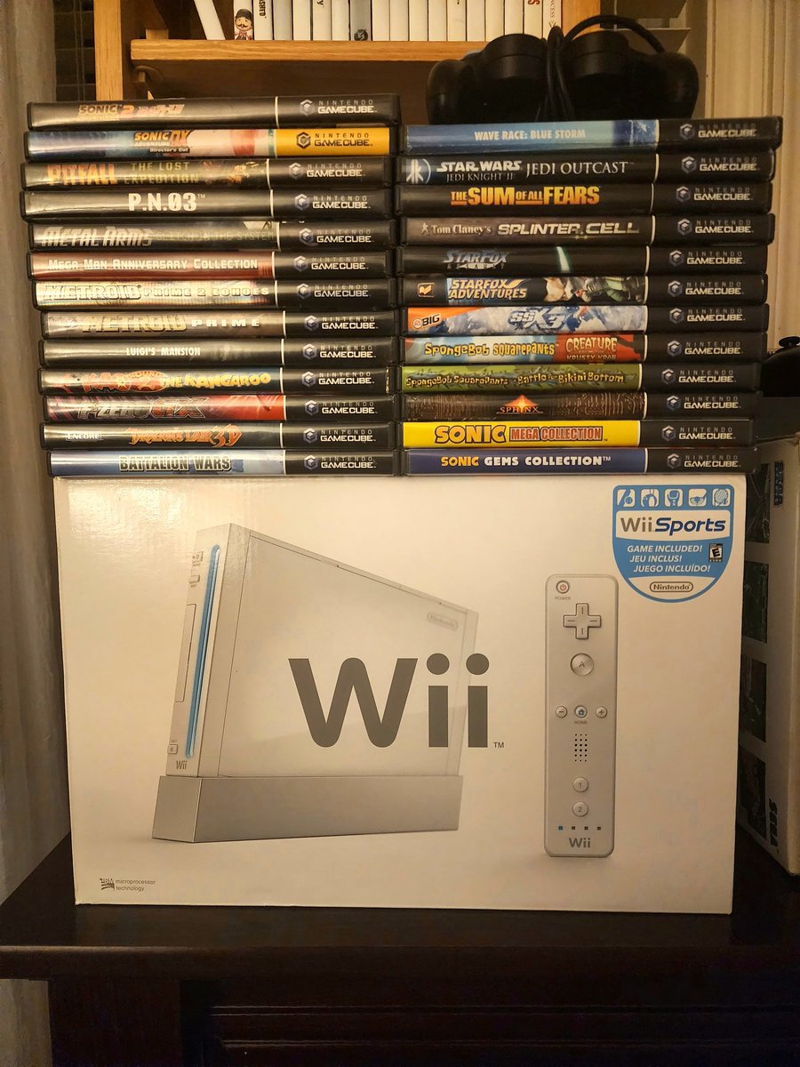 erod0222's tweet photo. HAPPY 23RD BIRTHDAY TO 1 OF THE GREATEST #VIDEOGAMECONSOLES OF ALL TIME! THE #NINTENDO #GAMECUBE! An underrated #RetroConsole that is loved looked fondly by many, even today &amp; for good reason. I don't have a GC, btw, but I do have #Wii that is backward compatible. #RETROGAMING https://t.co/MGYMySCUm2