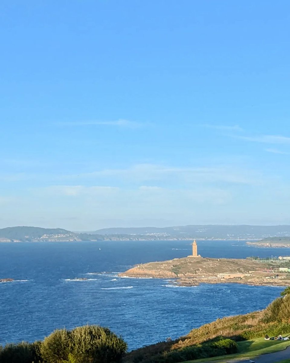 Torre de Hércules desde monte San Pedro 
📍 A Coruña 
#galiciaslow