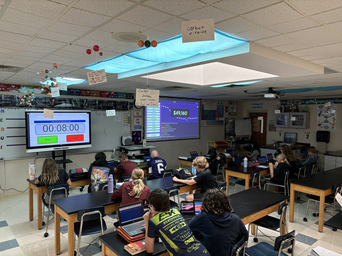 OtteBlairMS's tweet photo. As we settle into our routines, there are a lot of great things happening #OBMS it’s great walking into classrooms to see our teachers teach and our students engage! #GoBears https://t.co/t9pw3V6Sx3