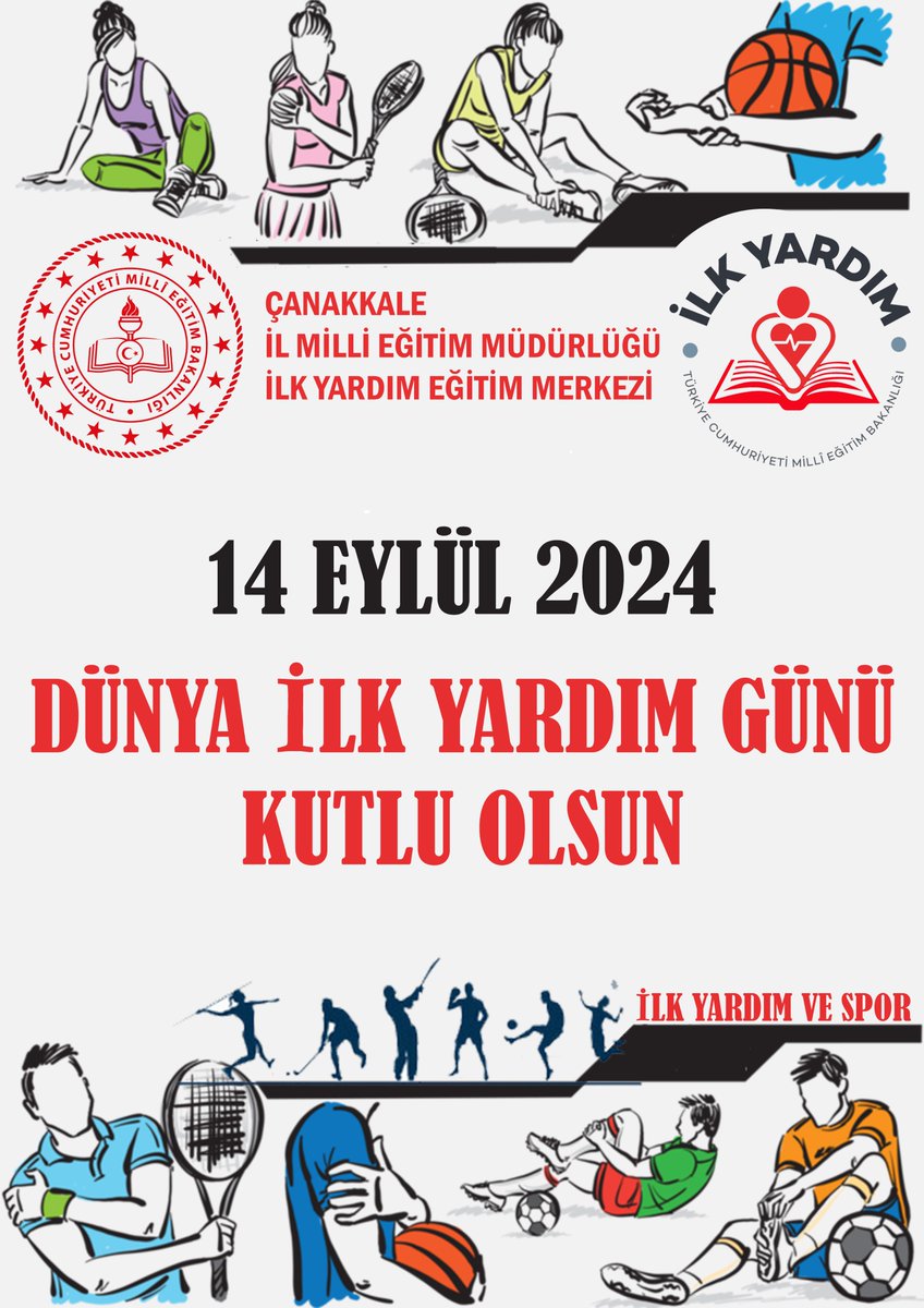 Canakkaleiyem's tweet photo. ÇANAKKALE İYEM olarak Dünya İlk Yardım Gününü kutluyor, hayata dokunabilmenin kıymetini biliyoruz. #dünyailkyardımgünü
#çocuklarımızokullardagüvende
@tcmeb
@Yusuf_Tekin
@omurfatih
@ozkan_meb
@mineaktashayta
@cemalunal_ https://t.co/W2fv91A66t
