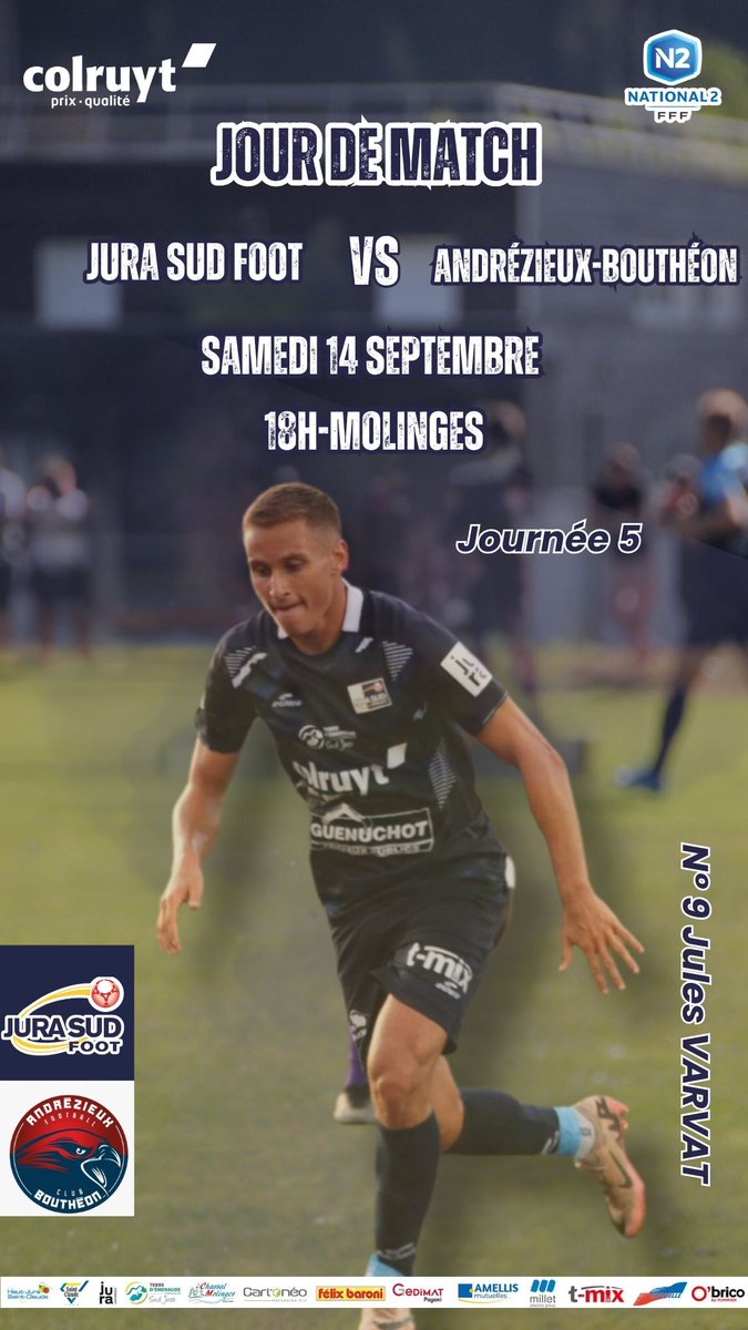 National 2 🔵⚪️

H-1 avant le coup d'envoi !