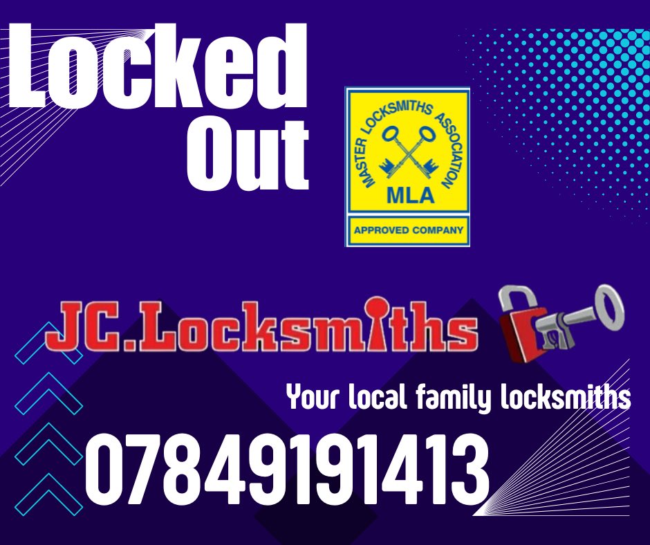 Need a locksmith in #bromley we are qualified master locksmith we offer a range of different services from locks to safe opening save the number in the picture for a true local independent locksmith
jclocksmiths.com