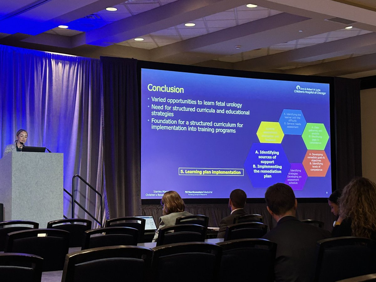Lurie Children's Pediatric Urology (@lurieurology) on Twitter photo Superstar fellow <a href="/JennyRosen17/">Jenny Rosen</a> presenting her work establishing an education plan and curriculum for prenatal counseling for pediatric urology fellows. #SPU24 Superstar fellow <a href="/JennyRosen17/">Jenny Rosen</a> presenting her work establishing an education plan and curriculum for prenatal counseling for pediatric urology fellows. #SPU24