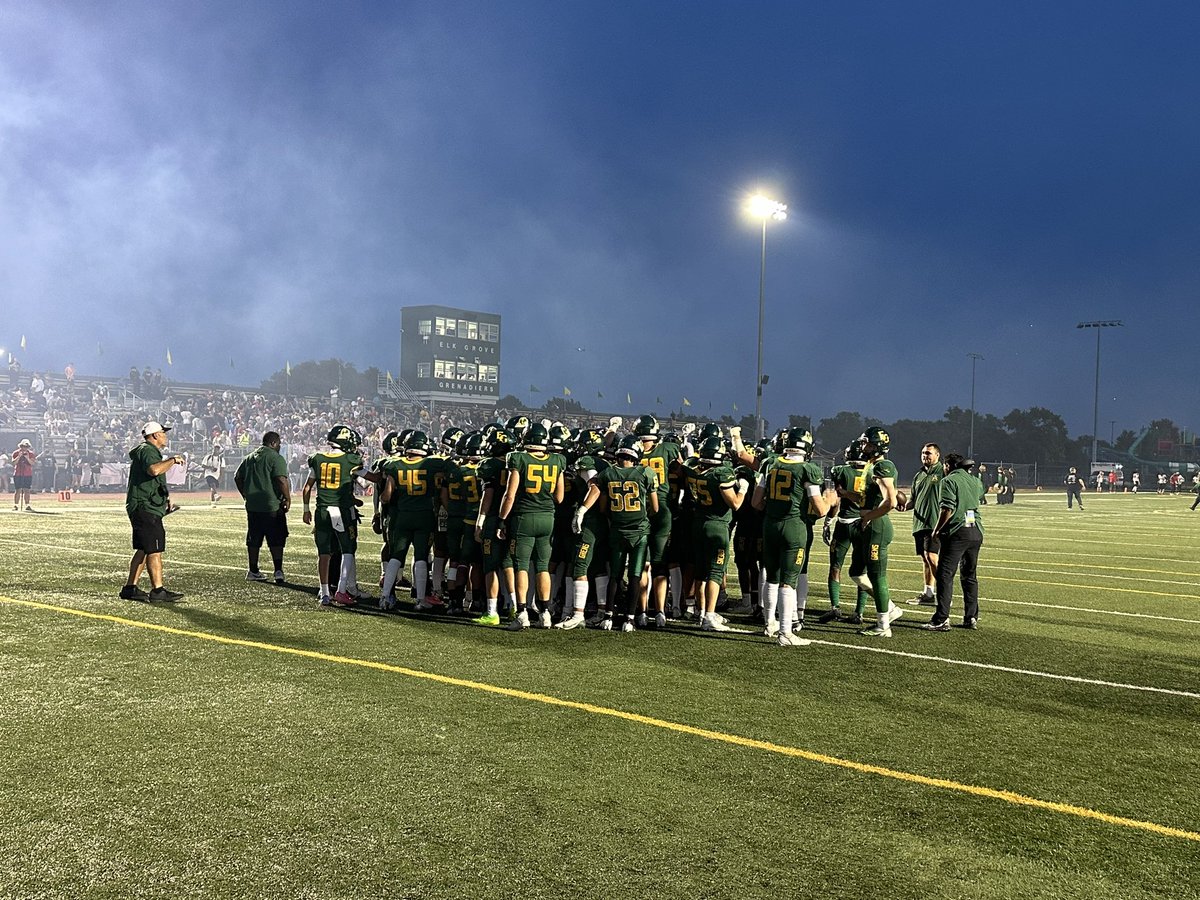 Staff Appreciation &amp; Friday Night Light! Go Grens! 🏈 <a href="/ElkGroveFB/">Elk Grove Football</a>