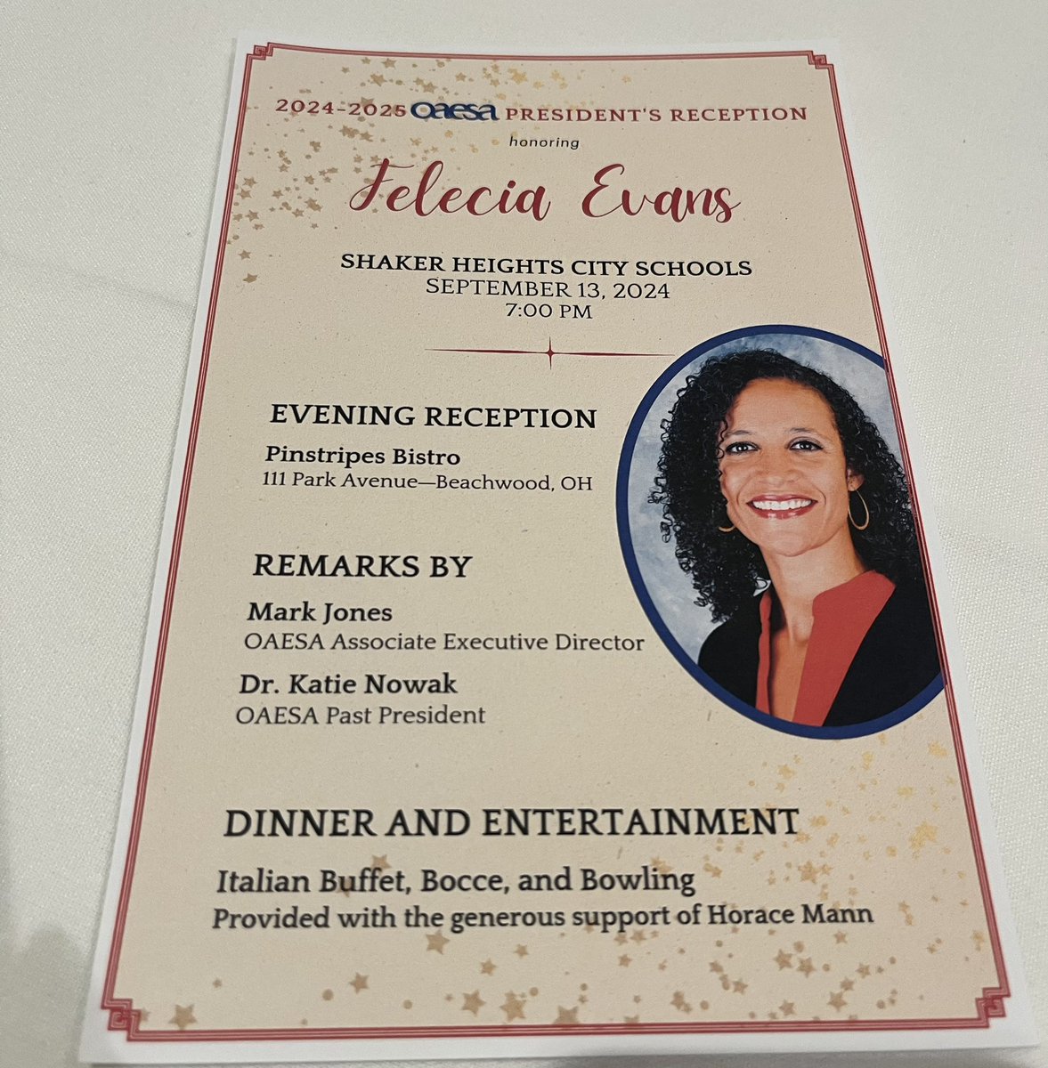 Honored to serve alongside an amazing group of educational leaders from across the state <a href="/OAESA/">OAESA</a> Board of Directors and to attend President’s Reception for <a href="/EduLeadingLady/">Dr. Felecia Bell Evans</a> whose leadership and advocacy will continue to benefit the educators and children we get to serve!
