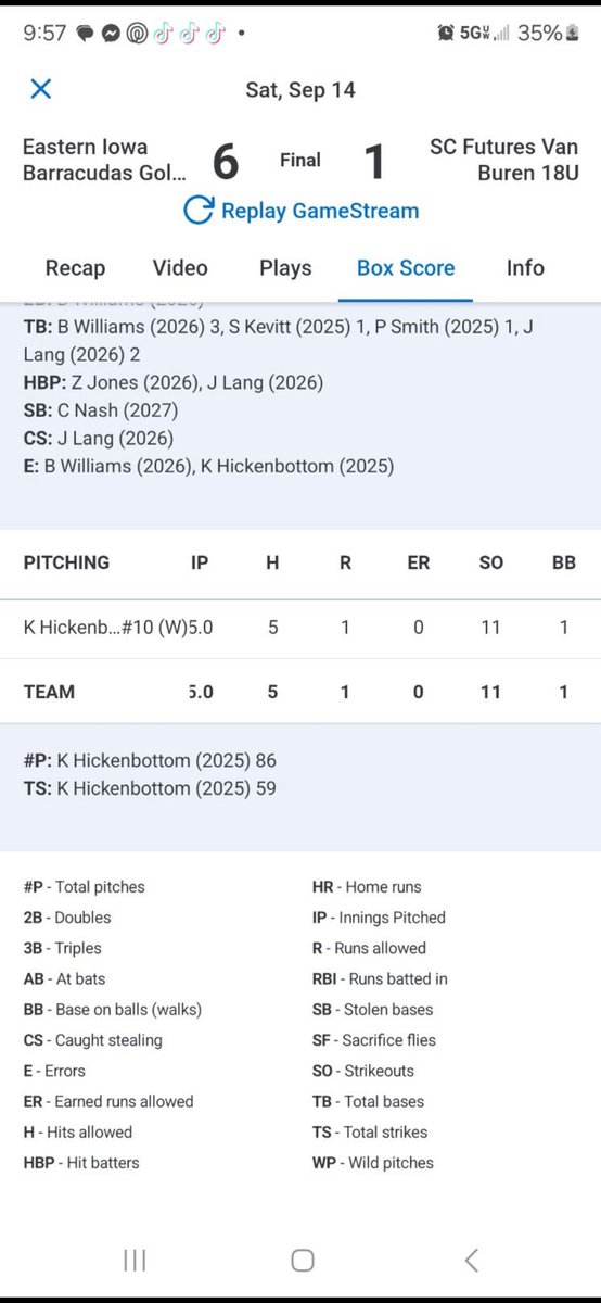 Kate Hickenbottom 2025 (@2025_katessrhp) on Twitter photo Had a great start to my day at the <a href="/PG_Softball/">Perfect Game Softball</a> tournament in Urbandale, at Urbandales girls recreation association park and can’t wait to continue my day! <a href="/KCC_SB/">Kirkwood Softball</a> <a href="/WarriorSoftball/">Indian Hills Softball</a> <a href="/DMACCsoftball/">DMACC Softball</a> <a href="/SCStormSoftball/">Simpson Softball ⚡️</a> <a href="/DrakeSoftball/">Drake Softball</a> <a href="/DePaulSB/">DePaul Softball</a> Had a great start to my day at the <a href="/PG_Softball/">Perfect Game Softball</a> tournament in Urbandale, at Urbandales girls recreation association park and can’t wait to continue my day! <a href="/KCC_SB/">Kirkwood Softball</a> <a href="/WarriorSoftball/">Indian Hills Softball</a> <a href="/DMACCsoftball/">DMACC Softball</a> <a href="/SCStormSoftball/">Simpson Softball ⚡️</a> <a href="/DrakeSoftball/">Drake Softball</a> <a href="/DePaulSB/">DePaul Softball</a>